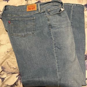 Ladies Levi 505 Straight Leg jeans Size 16, W33L22
